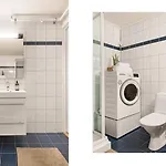 Lys Og Innbydende I Sandviken 아파트 *