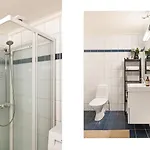 아파트 Lys Og Innbydende I Sandviken
