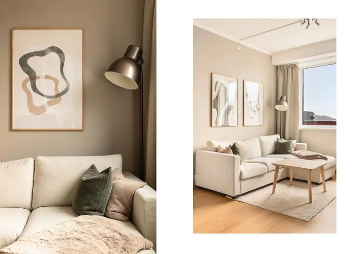 Lys Og Innbydende I Sandviken Appartement *